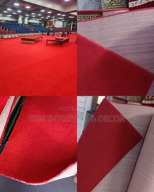 Wall-to-Wall Office Carpets - Red & Other Shades