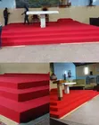 Wall-to-Wall Office Carpets - Red & Dark Grey - 2