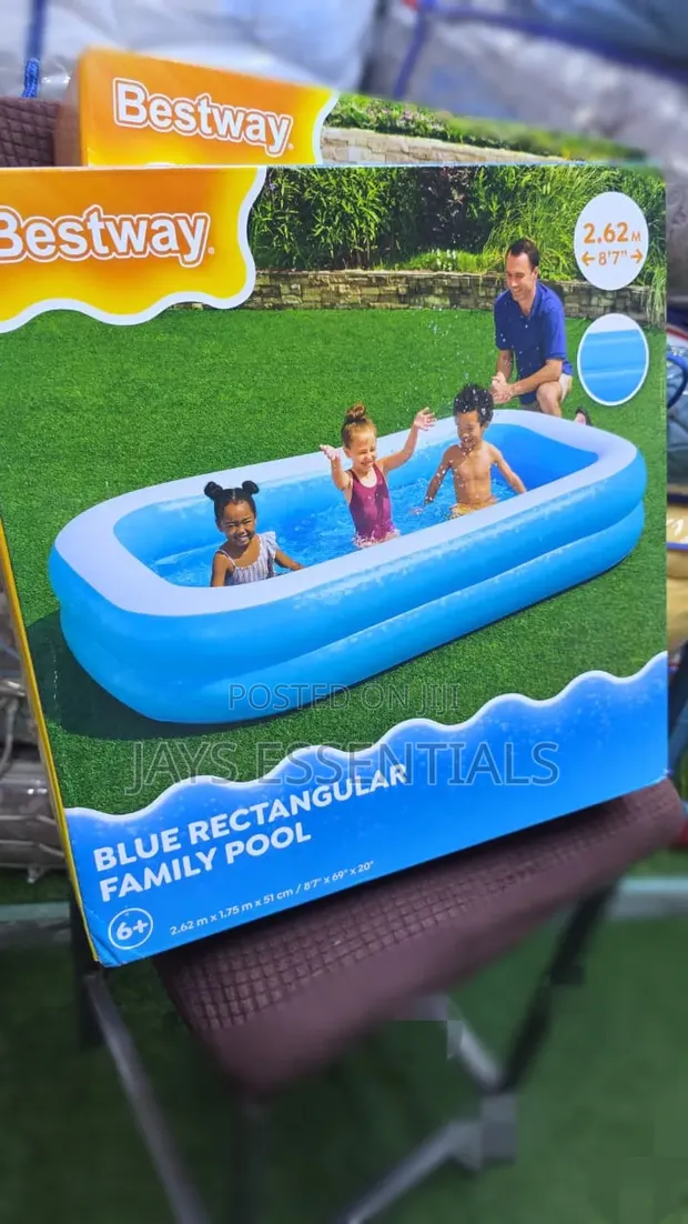 Bestway Family Size Inflatable Swimming Pool - 1