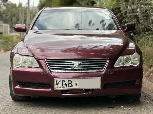 Toyota Mark X 2.5 RWD 2005 Burgundy - 1