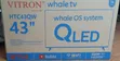 Vitron 43" Whale OS Frameless Smart LED TV - 1