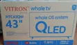 Vitron 43" Whale OS Frameless Smart LED TV - 2