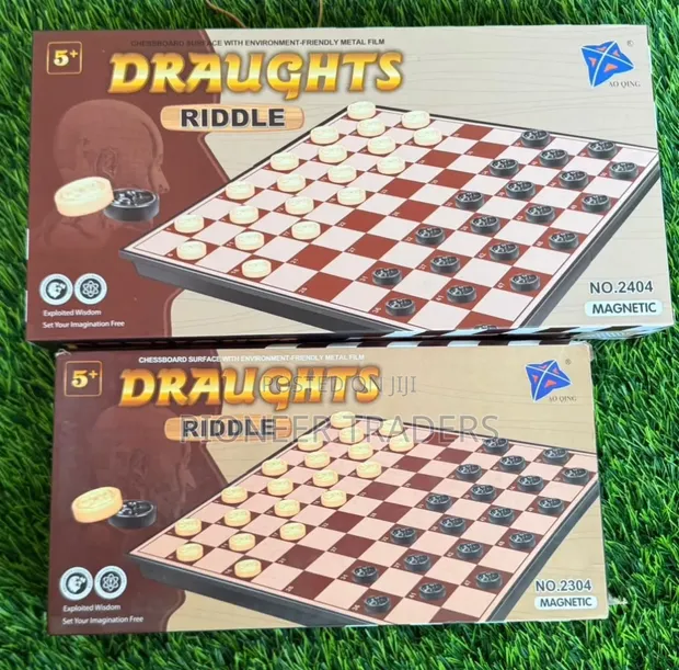 Draught Large Board Game - 1