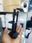 Adjustable Black Tablet and Phone Mount for Tripods - 1