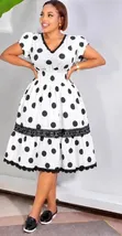 Short Dress ya Wanawake ya Classic - Rangi Nyingi - 2