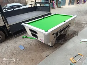 Pool Table Mpya ya Model na Rubber Lainii na Juu ya Marumaru