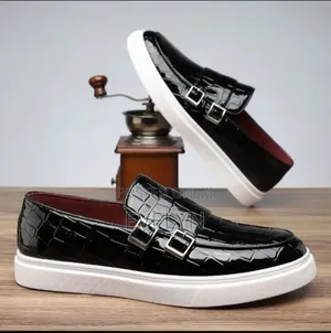 AfriSoles Men's Monk Shoes - Casual Leather