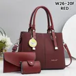 Premium 3-in-1 Xuanli Lisa Handbag Set - Pleated Design - 2