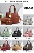 Premium 3-in-1 Xuanli Lisa Handbag Set - Pleated Design - 5
