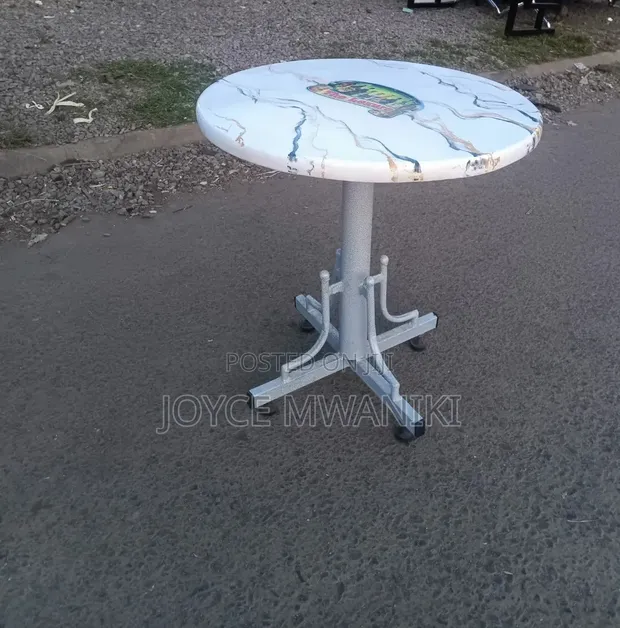 Round Restaurant Marble Table - 1