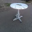 Round Restaurant Marble Table - 1