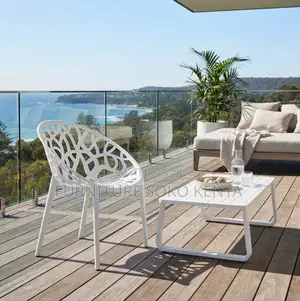Stackable Restaurant & Home Chairs - White Plastic