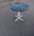 Meza ya Mviringo ya Mgahawa ya Epoxy - 2