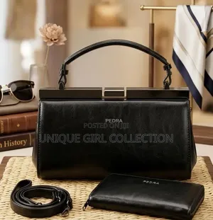 Luxury Pedra 2-in-1 Handbag & Wallet Set