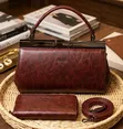 Luxury Pedra 2-in-1 Handbag & Wallet Set - 4