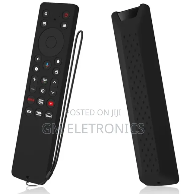 Original TCL QM6K QM7K TV Replacement Remote Control + Silicone Cover - 1