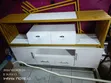 Divine Home TV Stand ya Dhahabu ya Metal - 5