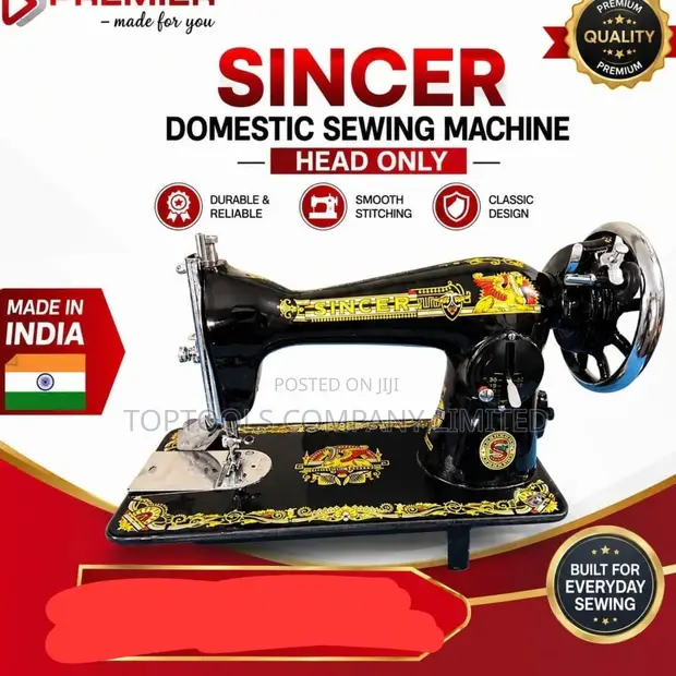 India Sincer Domestic Sewing Machine Head - 1