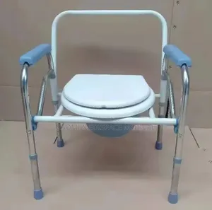 Sturdy, Comfortable Foldable Commode Chair - Brand New