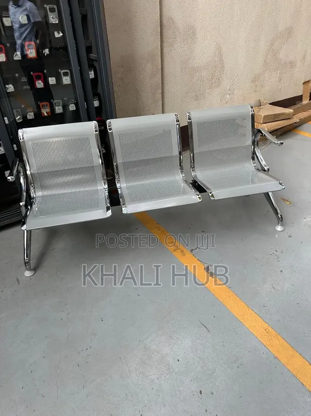 Three Seater Waiting Bench for Office/Reception - 1