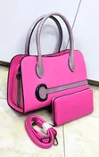 Chris Kalla Luxury 2-in-1 Handbag & Wallet Set - 2