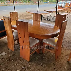 6 Seater Mahogany Dining Table