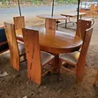 6 Seater Mahogany Dining Table - 2