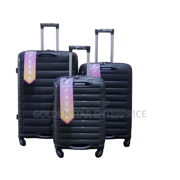 Rubber Double Handle Suitcase - 1