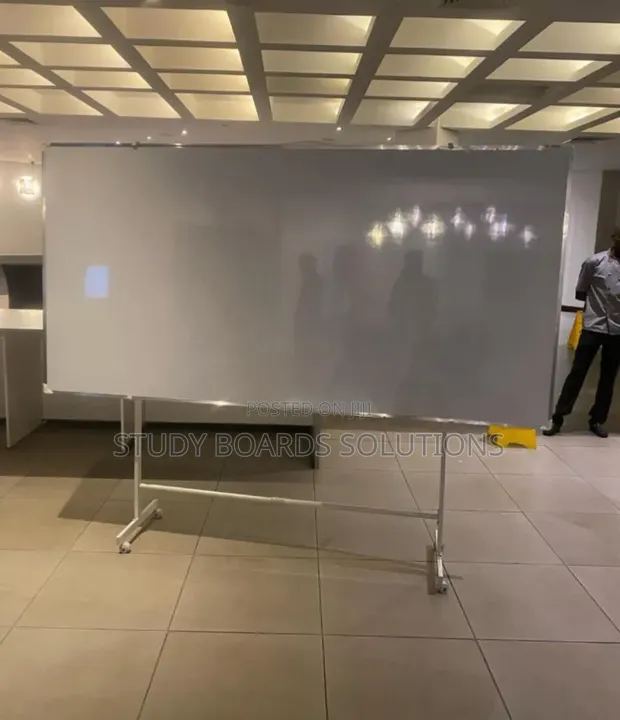 Extra-Large Mobile Dry Erase Board - 240cm x 120cm - 1