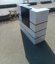 Kikoba cha Mapokezi Nyeupe na Nyeusi - 1