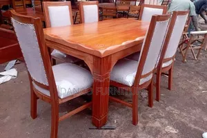 6 Seater Mahogany Dining Table