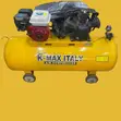 300L Petrol Air Compressor 7.5HP 8 Bar Double Piston - 1