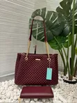CHRISROSY Luxury Quilted 2-in-1 Shoulder Bag & Wallet Set - 1