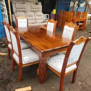 6 Seater Mahogany Dining Table