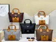Trendy Women’s Structured Tote Bags – H-Buckle Detail - 4
