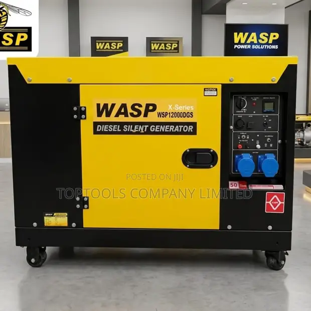 WASP 10kVA Automatic Silent Diesel Generator - 1