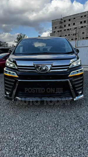 Toyota Vellfire 2.5 Z G Edition 2019 Nyeusi