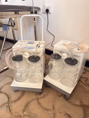 Dual Collection Suction Machine (20L/Min, 2 Bottles)