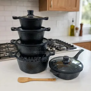 Bosch 11-Piece Household Cookware Set yenye Silicone Covers