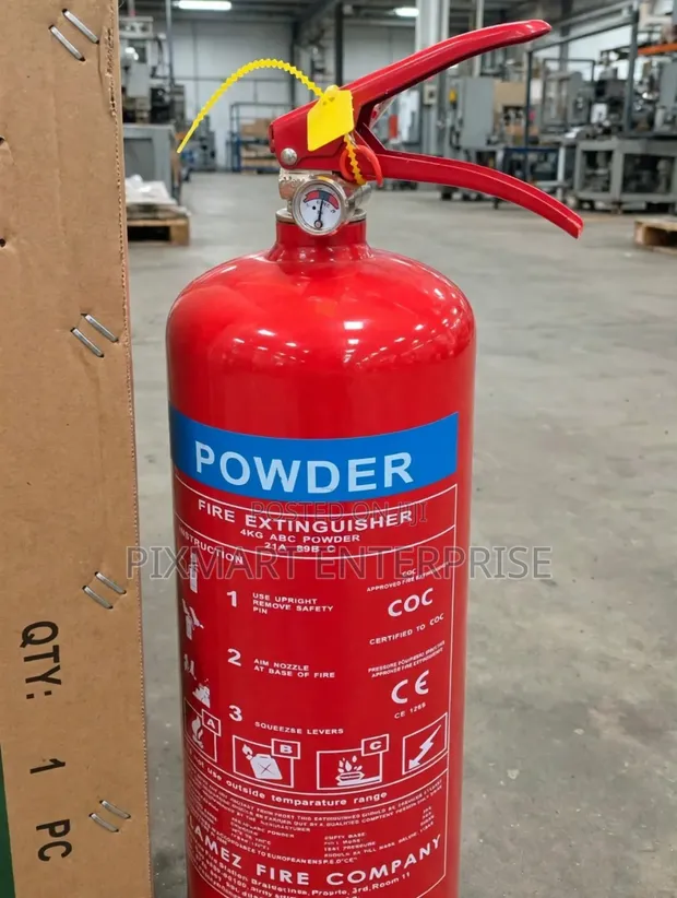 9KG ABC Fire Extinguisher for Commercial/Industrial Use - 1