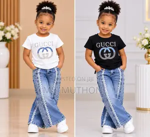 Girls Jeans and Tops Set (Ages 2-6)