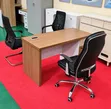 Modern Executive Office Desk with Lockable Storage - 1