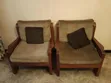 7-Seater Sofa Set with Mahogany Cabinet - 2