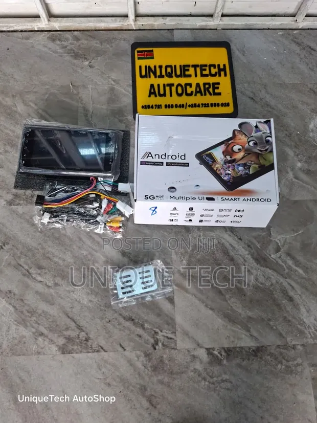 Redio ya Gari ya Android 8-Inch 4GB RAM 64GB Hifadhi - 1