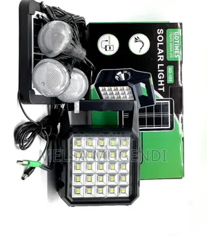 GDTIMES Portable Solar Power System with Lights