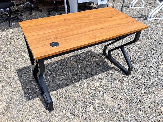 Modern Metallic Stand Desk - 1