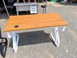 Modern Metallic Stand Desk - 3