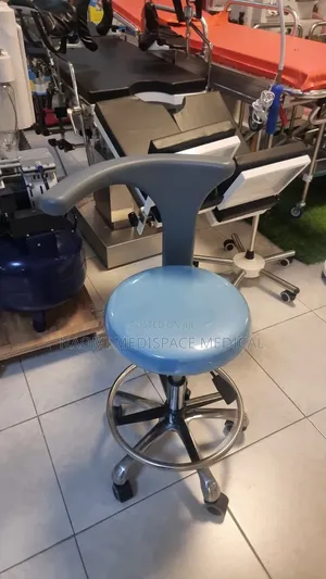 Doctor's Stool with Backrest - Height Adjustable
