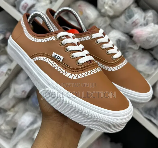 High Quality Leather Vans Sneakers - 1