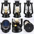 Large Vintage Solar Lantern for Home & Garden - 1